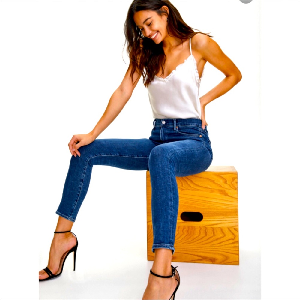 Citizens Of Humanity Blue Skinny Jeans